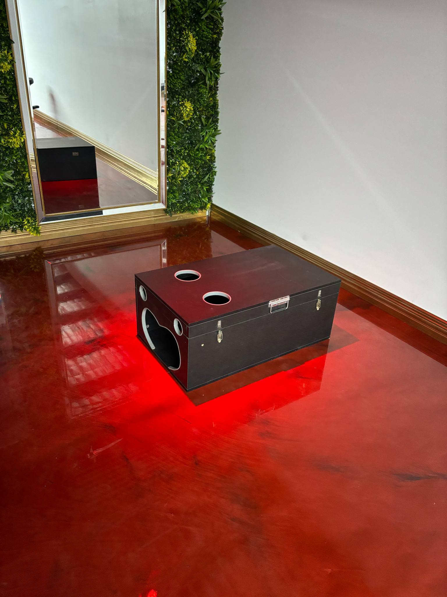 Glory Hole Box on Rollers