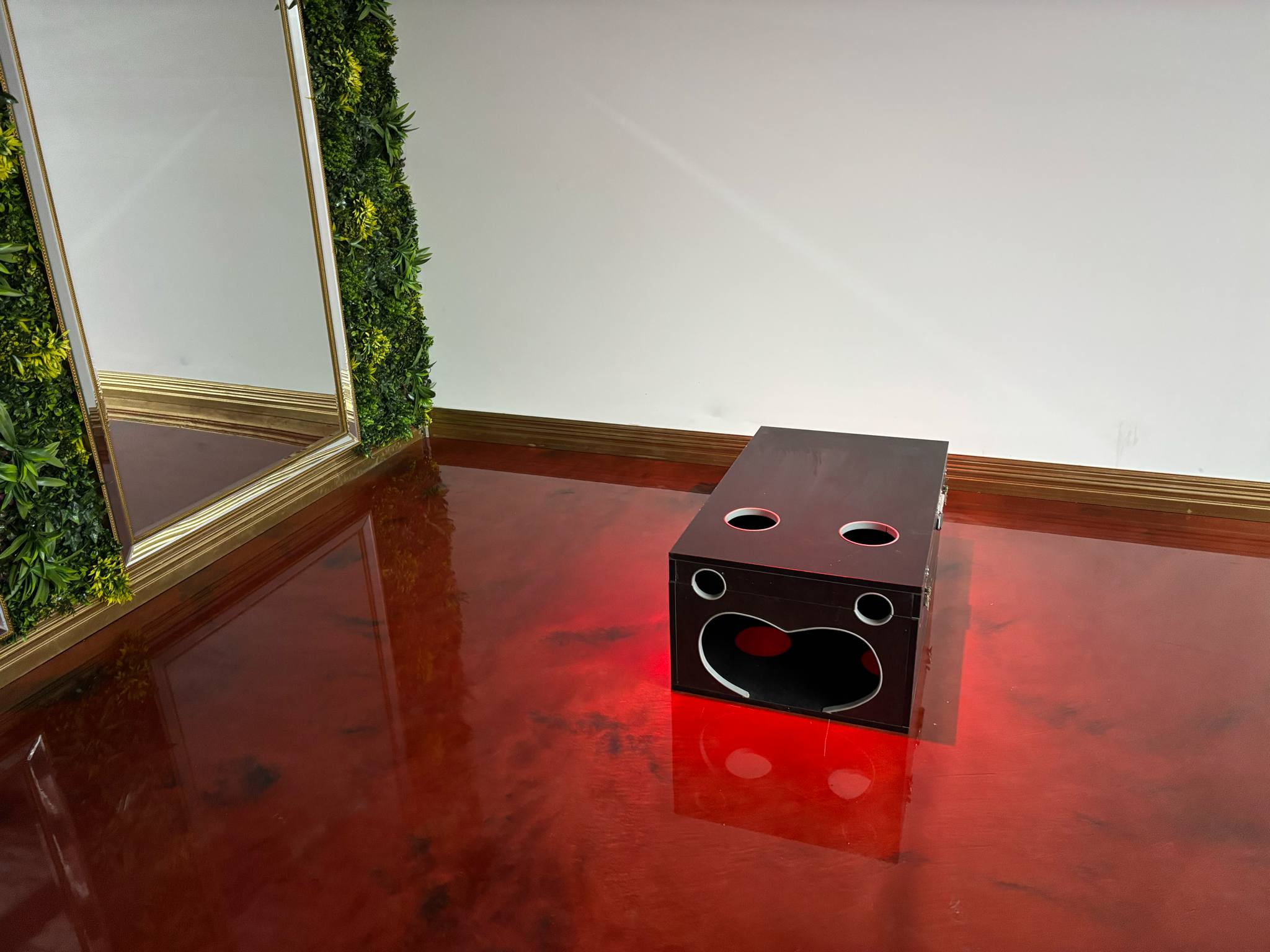 Glory Hole Box on Rollers