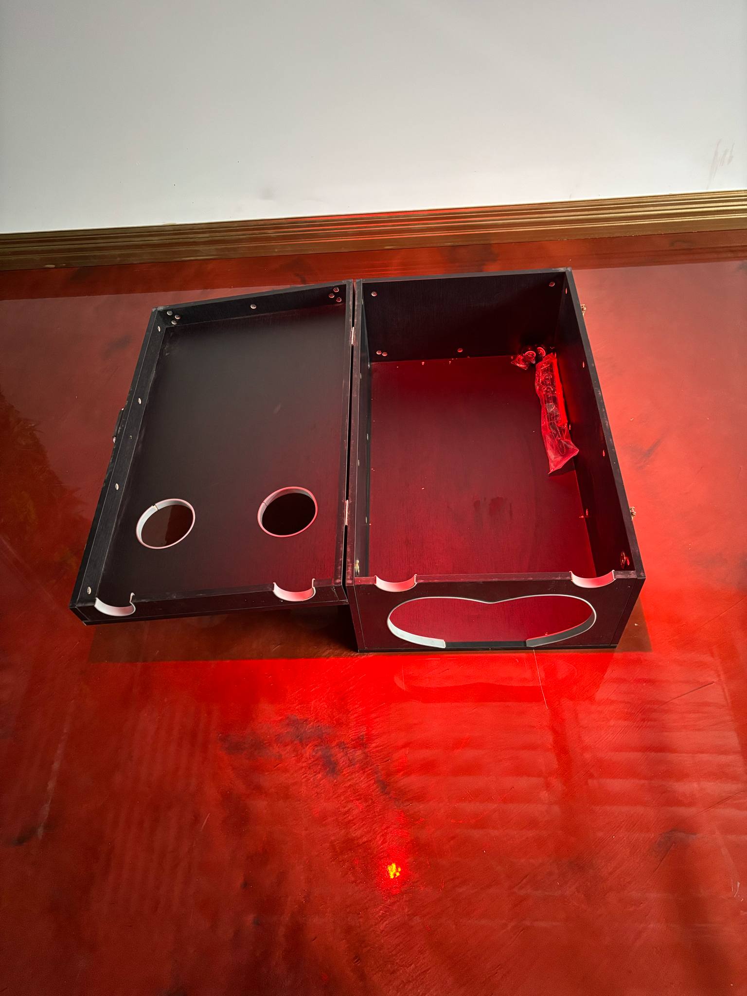 Glory Hole Box on Rollers
