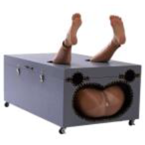 Glory Hole Box on Rollers