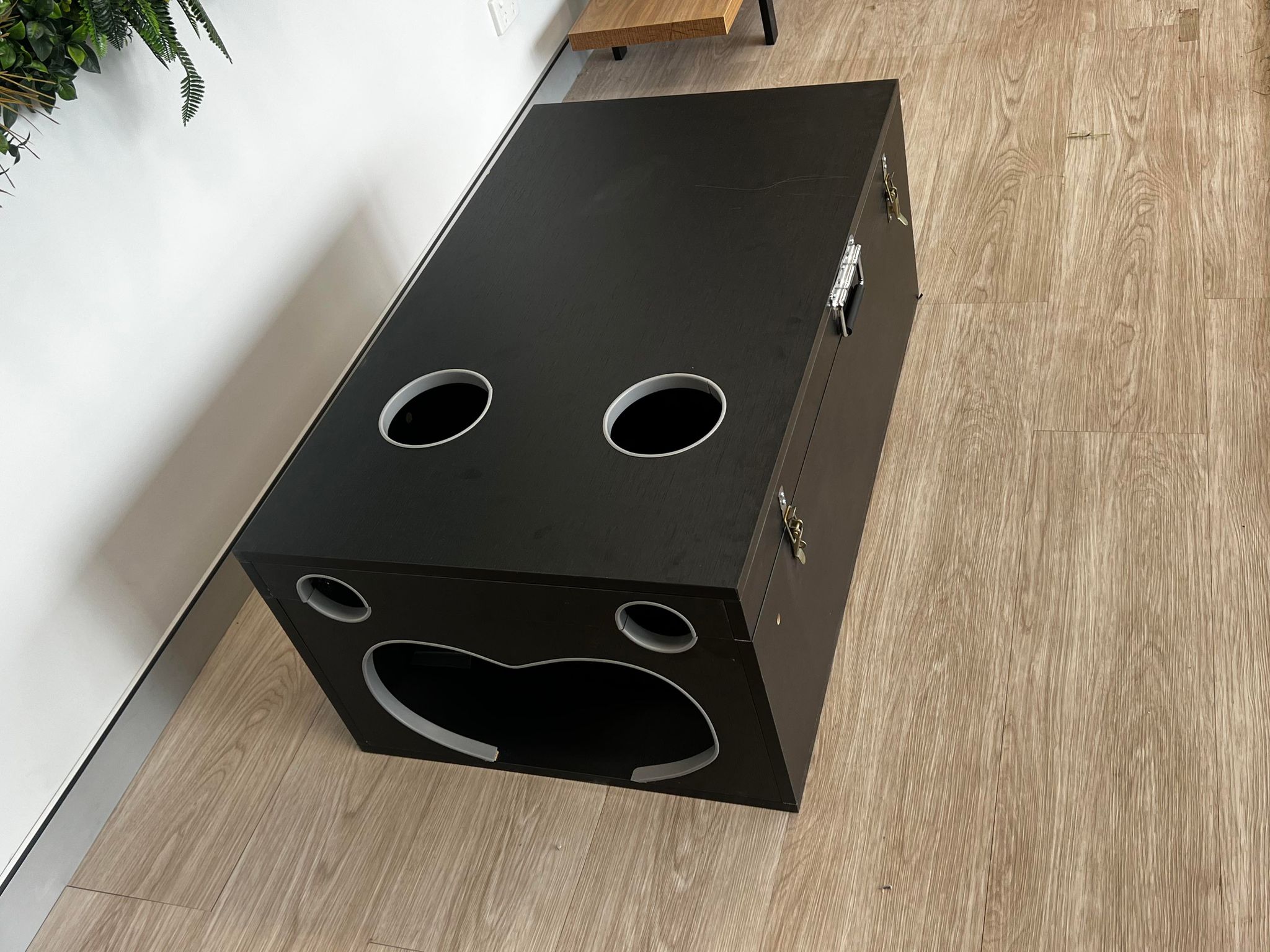 Glory Hole Box on Rollers