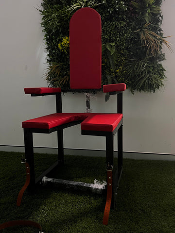 Bondage Restraint Leather Queening Chair